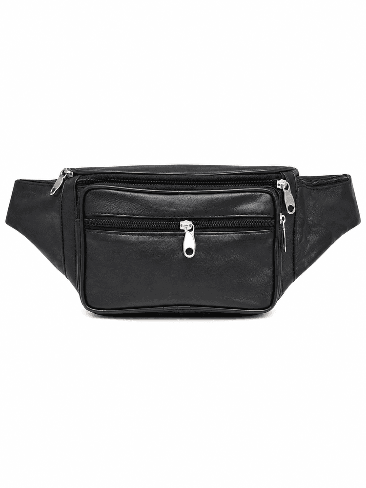 Premium Leather Hajj & Umrah Bag — Genuine Leather